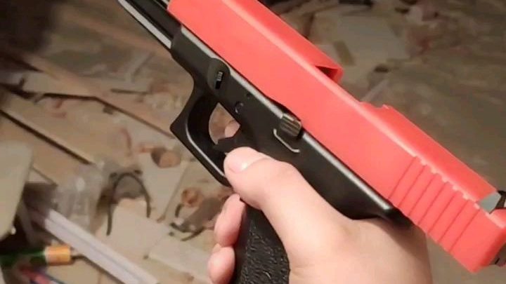 水弹枪玩具忽必烈p1试射。
